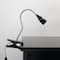 Simple Designs Flexible Gooseneck LED Clip Light Desk Lamp